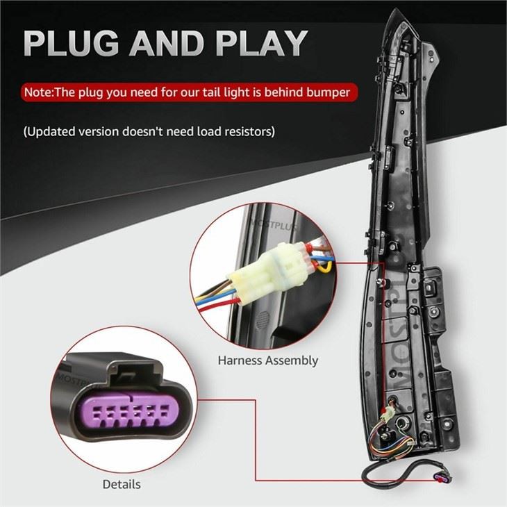 Tail lights for cadillac escalade 4